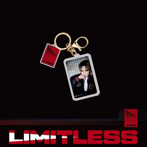 Ateez Limitless Pendant Keychain Models K Pop Mansion