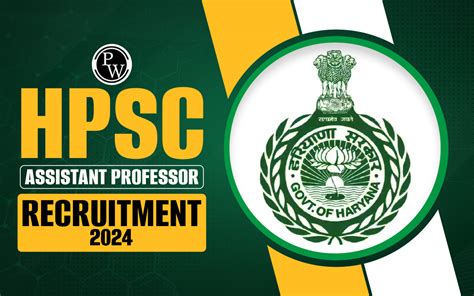 Hpsc Assistant Professor Recruitment For Posts Apply Link