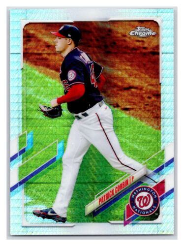 2021 Topps Chrome Patrick Corbin PRISM REFRACTOR 32 Washington