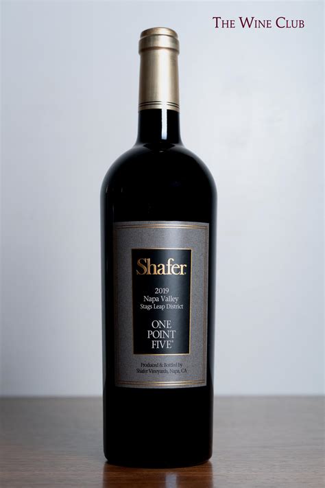 Shafer One Point Five Cabernet Sauvignon 2019 The Wine Club Philippines