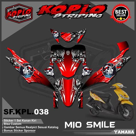 Yamaha Mio Smile Full Body Motorcycle Decal Sticker Mio Smile Full