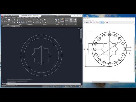 CURSO DE AUTOCAD 2D EXERCÍCIO 1 TECNOLOGIA 3D CURSOS toptecnodigital