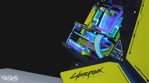 Case Mod Friday Cyberpunk 2077 Build