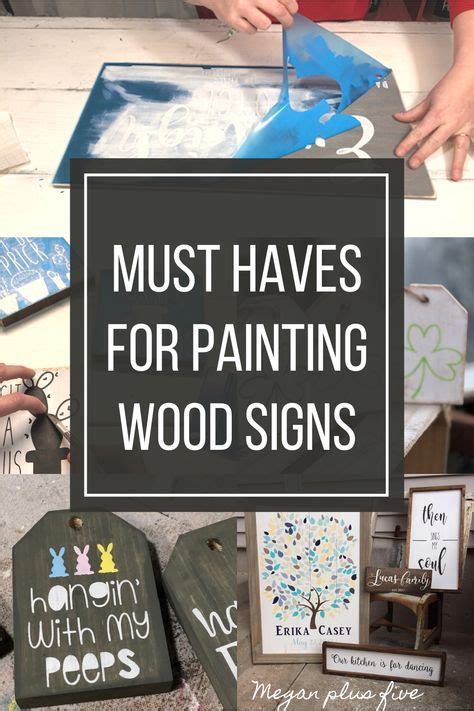 6 must haves for stenciling wood signs – Artofit