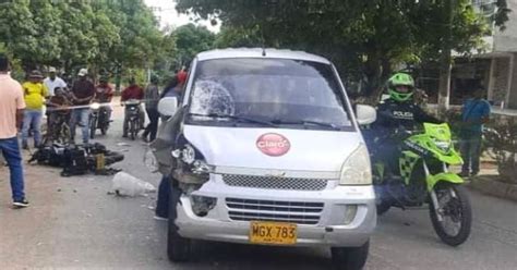 Accidente De Tránsito En Lorica Dejó A Una Persona Herida