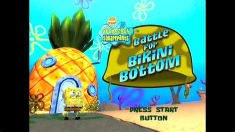 SpongeBob SquarePants Battle For Bikini Bottom Full 100 Walkthrough