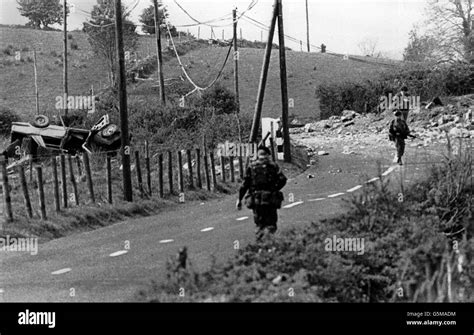 South Armagh explosion Stock Photo - Alamy