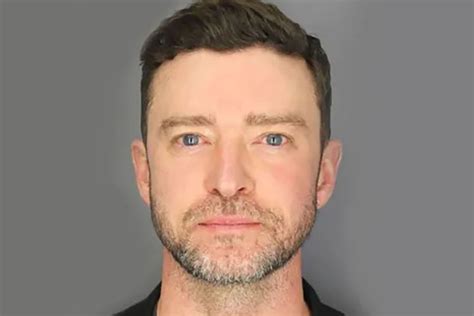 Justin Timberlake Mugshot Als Kunstwerk Ausgestellt