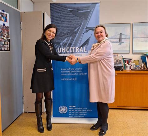 Ambassador Lepre Meets Uncitral Secretary Rappresentanza Permanente D