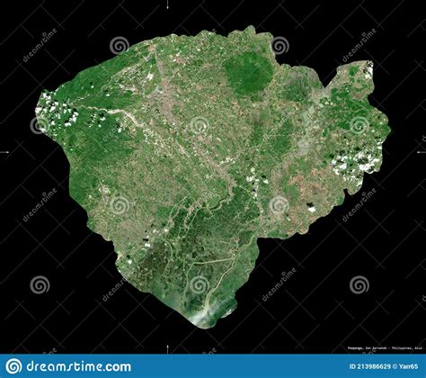 Pampanga Philippines Black Solid Sentinel 2 Satellite Stock