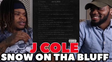 J Cole Snow On Tha Bluff Official Audio REVIEW YouTube