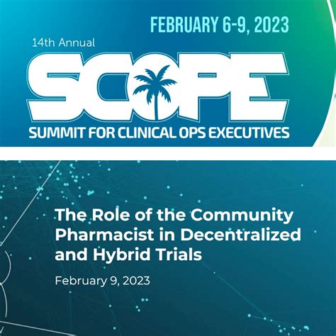 Scope Summit For Clinical Ops Executives Feb