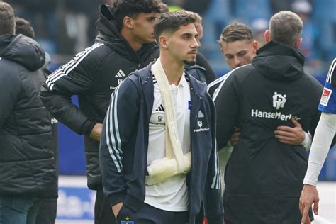 Schwerer Schlag für den HSV Ludovit Reis muss operiert werden