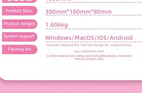 Pink Cute C Cat Silicone Keyboard Three Mode Bluetooth G Wired Hot Swap Mechanical Keyboard