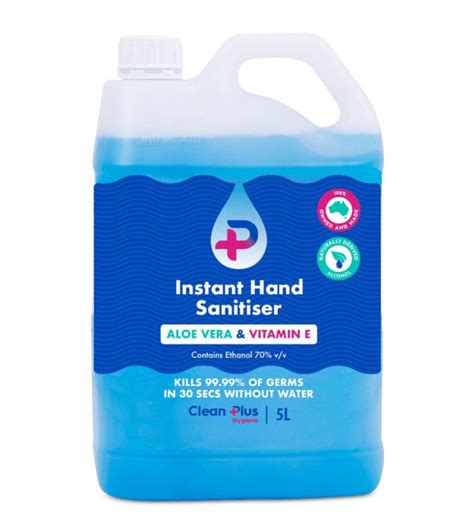 Instant Hand Sanitiser Blue Gel 5l