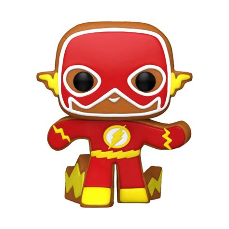 Figurine Funko Pop Flash Pain d épices DC Spécial Noël N447