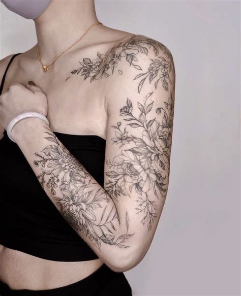 Pin By Amanda Osterlindh On Flower Sleeve Tattoo Sleeve Tattoos