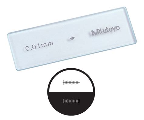 Mitutoyo Stage Micrometer 375 056 New York Microscope Company