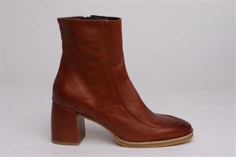 Zinda Enkellaars Boots Cognac Dames 2556 2556 Rigi