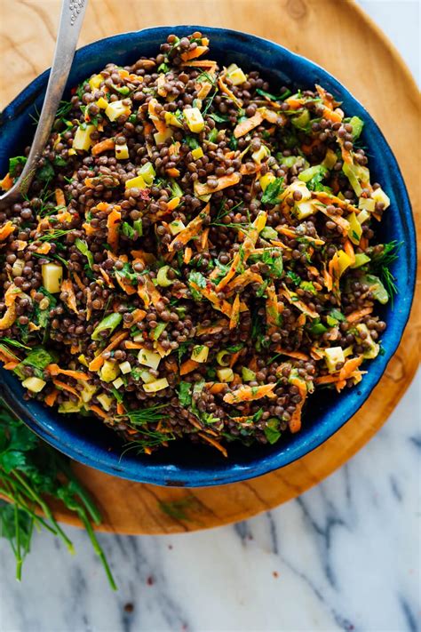 Tangy Lentil Salad With Dill Pepperoncini Cookie And Kate