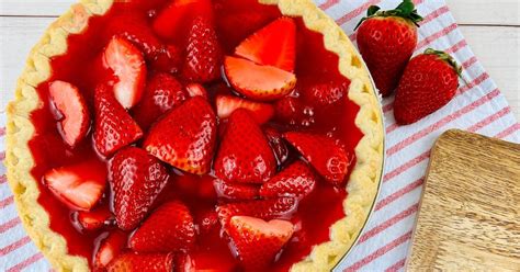 Strawberry Pie With Jello Cook Clean Repeat