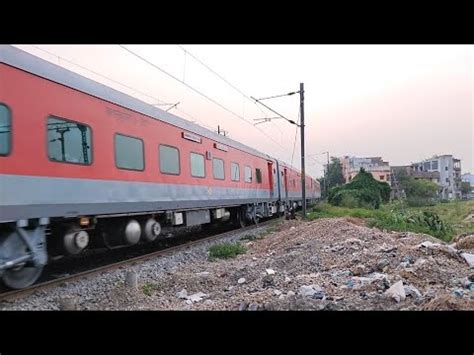 First Lhb Run Purvanchal Express Youtube