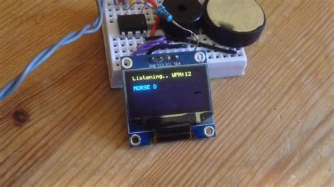 Youtube arduino morse decoder encoder - uimoli