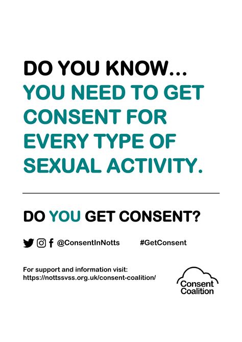 Consent Coalition Consent For Every Type Of Activity Notts Svs Services