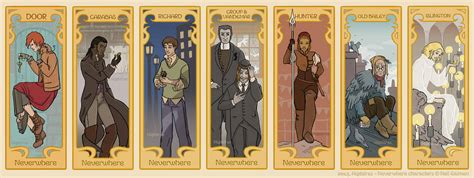 Neverwhere Characters by Algesiras on DeviantArt