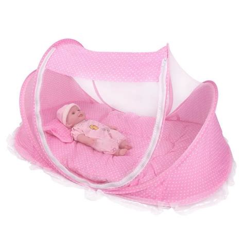 Cikonielf tente pliable pour bébé Tente de berceau anti insectes