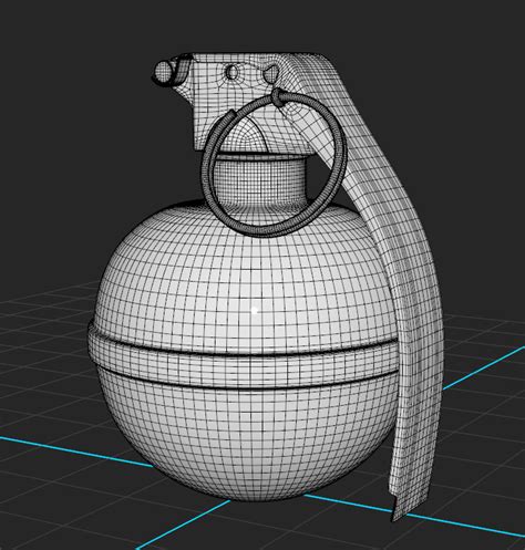 ArtStation - American hand grenade frag M67 | Game Assets