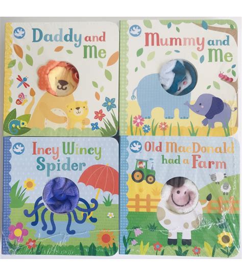 Finger Puppet Books Pack Of Four Finger Puppet Books Incy Wib