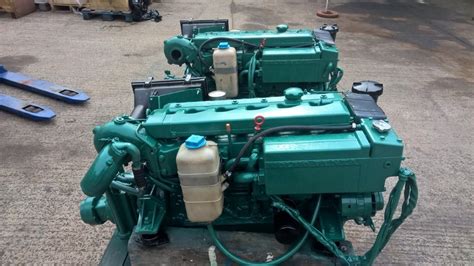 Volvo Penta Tmd40a 136hp Marine Diesel Engine Package Pair Available For Sale Marine