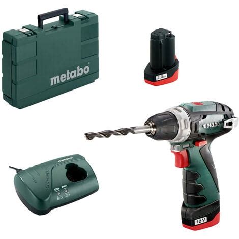 Metabo Akku Bohrschrauber Powermaxx Bs X Ah Und Ladeger T Im Koffer