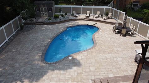 Enhancing Your Pool Experience With Patio Paver Pool Design Primo