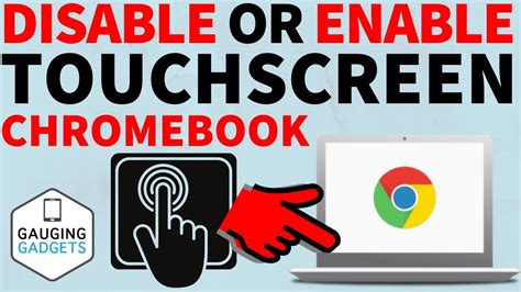 How To Turn Off Touch Screen On Chromebook At Selina Moreland Blog