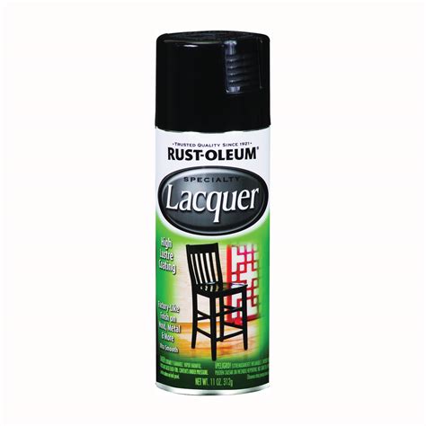 Rust Oleum Specialty Lacquer Spray Gloss Liquid