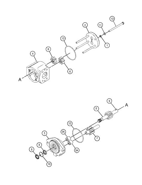 373 3910 PUMP MTG GP BRAKE HYD FAN S N RKH1 UP PART OF 526 2283