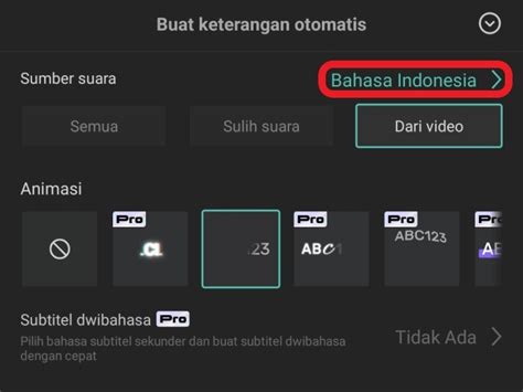 Cara Membuat Subtitle Otomatis Di Capcut Agar Muncul Teks Sesuai Suara