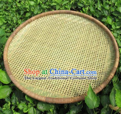 Chinese Traditional Handmade Straw Braid Craft Rattan Riddle Bamboo