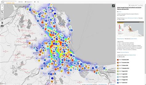 Palermo Hub Sinistri Stradali Rilevati Nel Territorio Comunale Di