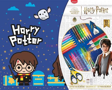 Coffret de coloriage Harry Potter 65 Pièces Maped France