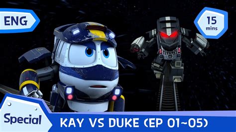 KAY VS DUKE Special Highlight Of EP 01 05 15 Mins Robot Trains