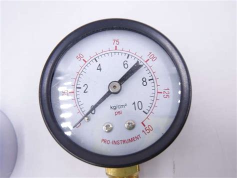 Pressure Gauge To Psi To Kpa Range Npt