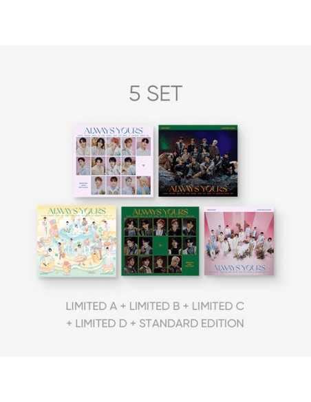 Japanese Edition Set Seventeen Japan Best Album Always Yours Set