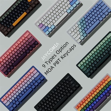 Jcm Moa Gmk Big Pbt Keycaps Set Mais Tipos U Barra De Espa O Caps Para