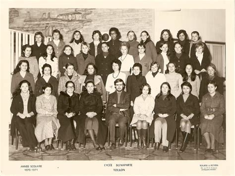 Photo De Classe T A De 1970 Lycée Bonaparte Copains Davant