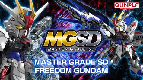 MASTER GRADE SD FREEDOM GUNDAM PV YouTube