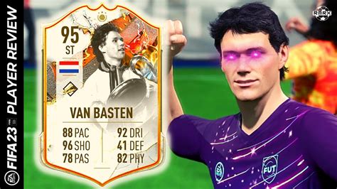 95 Trophy Titans Van Basten Player Review Fifa 23 Ultimate Team Youtube