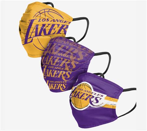 Los Angeles Lakers Matchday face mask are the perfect face cover